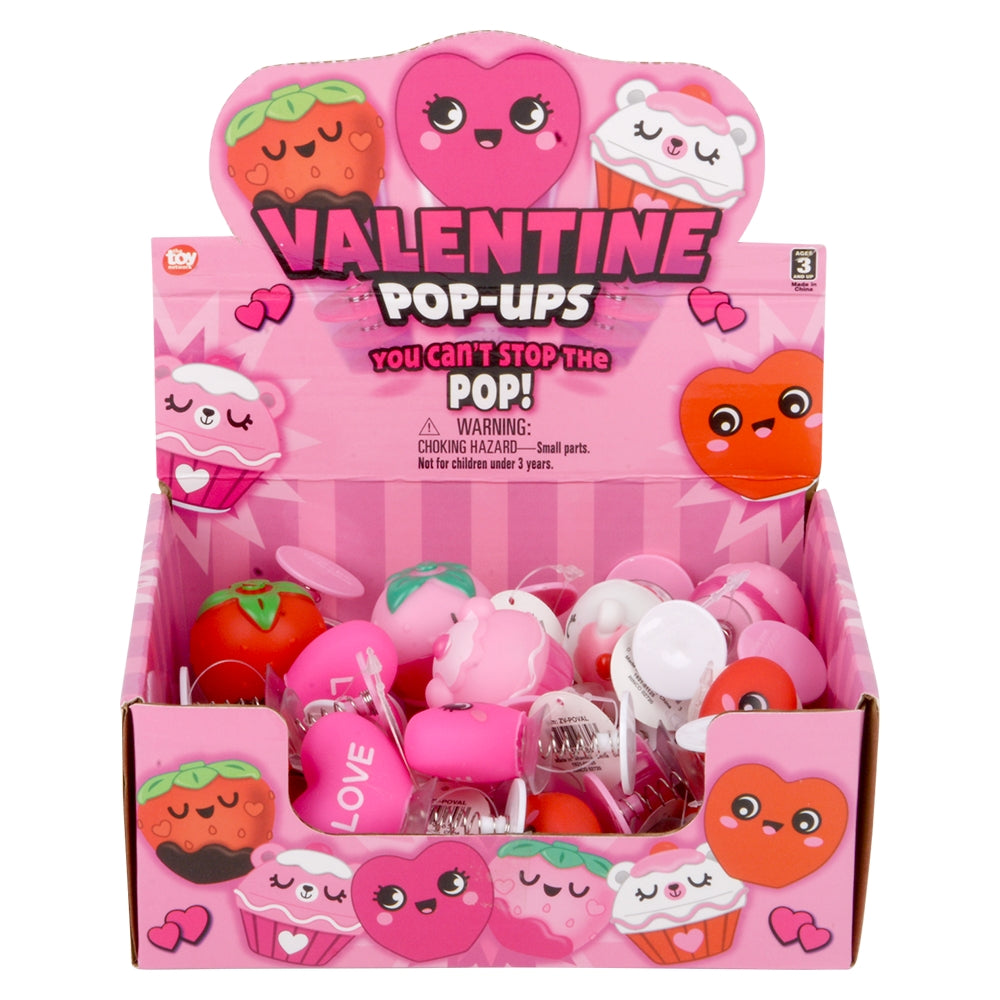 Valentine's Day Pop-Ups 2.75" (24 Count Display)