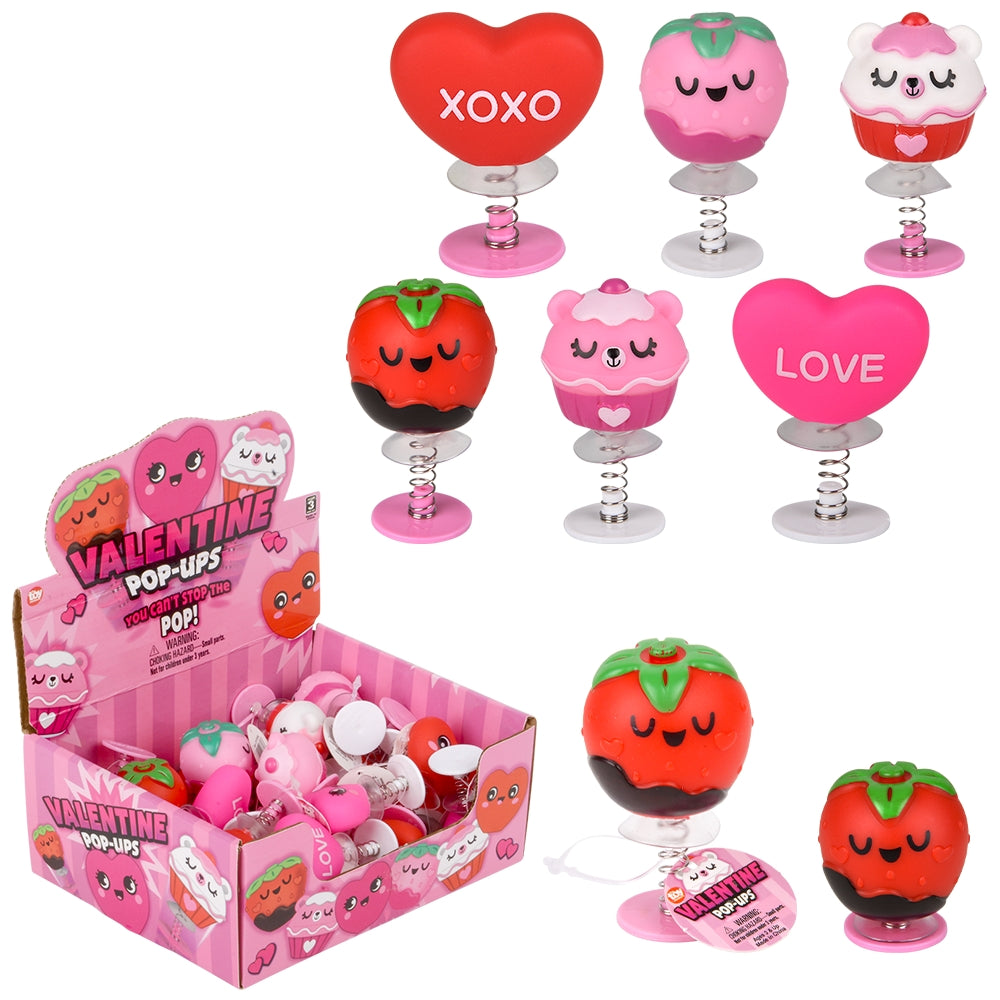 Valentine's Day Pop-Ups 2.75" (24 Count Display)
