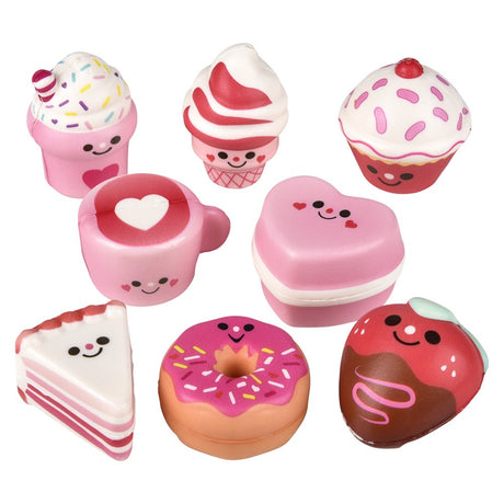 Valentine Micro Squish Assortment (24 Pc)