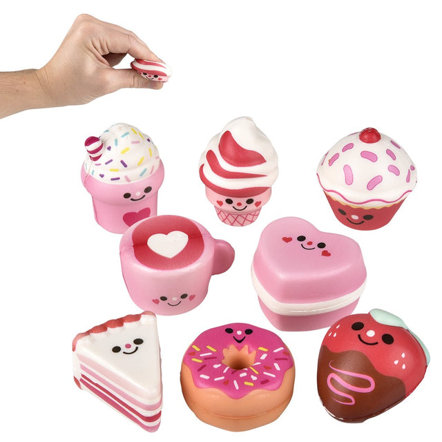Valentine Micro Squish Assortment (24 Pc)