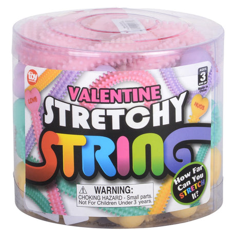 Valentine's Stretchy String (24 Ct Canister)
