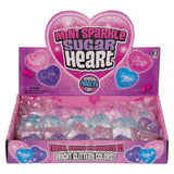 Mini Squeezy Sparkle Sugar Hearts (24 Ct)