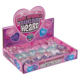 Mini Squeezy Sparkle Sugar Hearts (24 Ct)