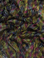 Multi #4 Fireworks Shaggy Long Pile Faux Fur Fabric