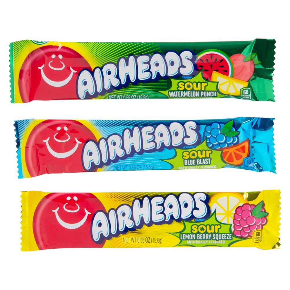 Airheads Sour Bars Assorted (1 Box)
