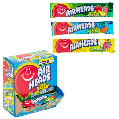 Airheads Sour Bars Assorted (1 Box)