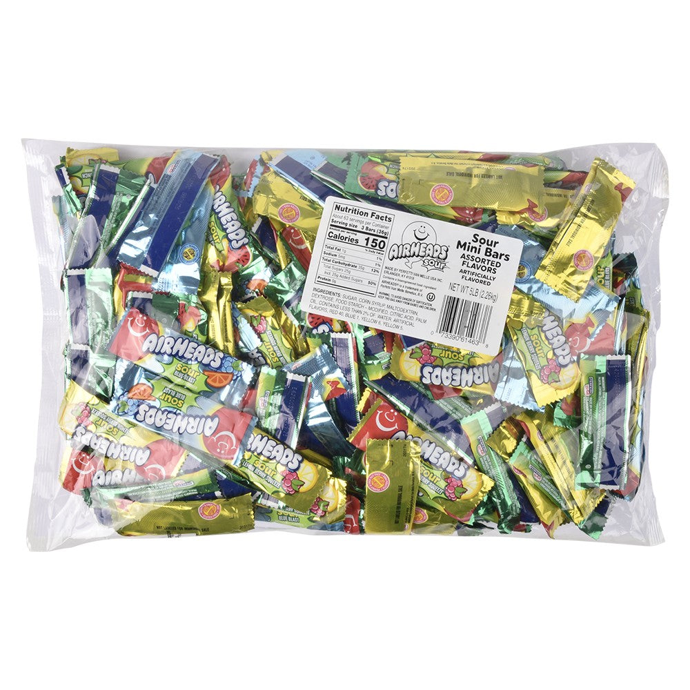 Airheads Sour Mini Bars (207 Pc Bag)