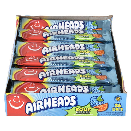 Airheads Sour Blue Blast (1 Box)