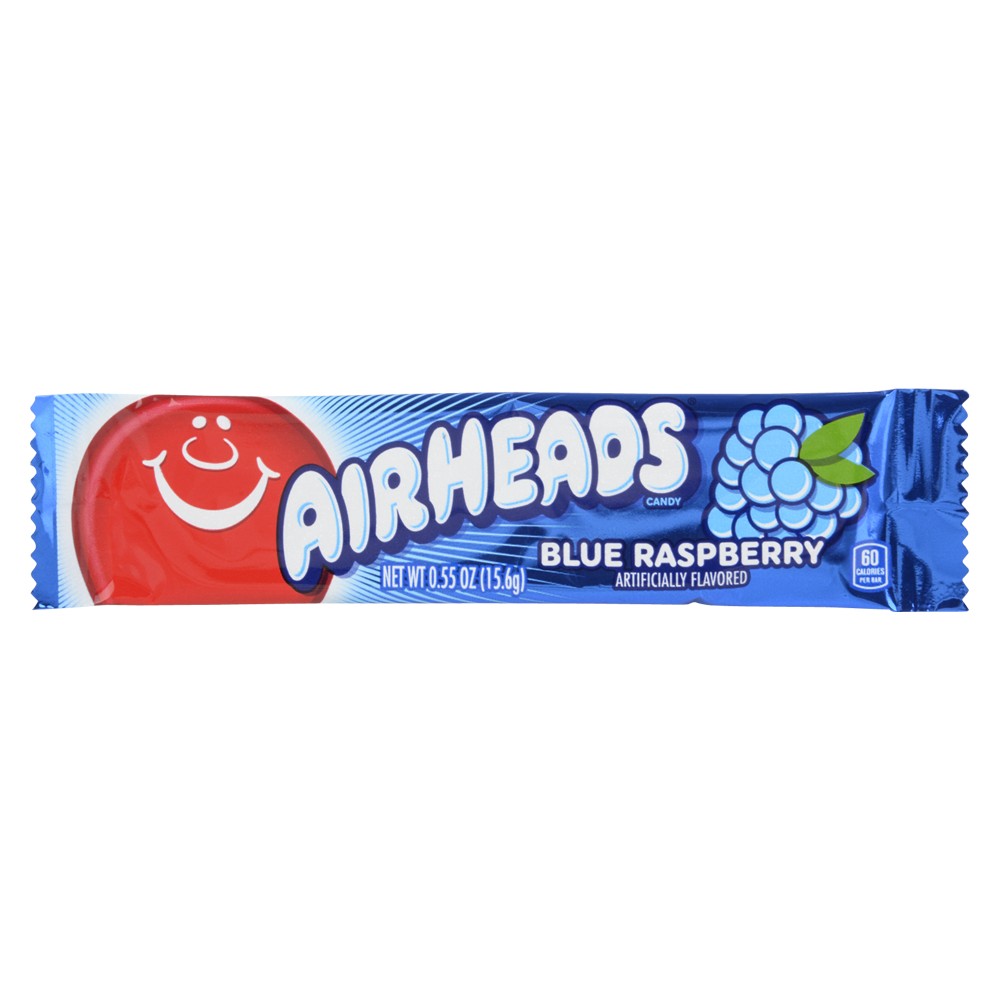 Blue Raspberry Candy Airheads (36 Count Display)