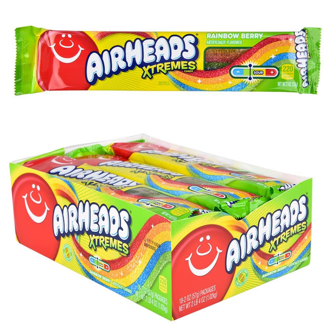 Sour Belts Airheads Xtreme Sour Belts (1 Box)