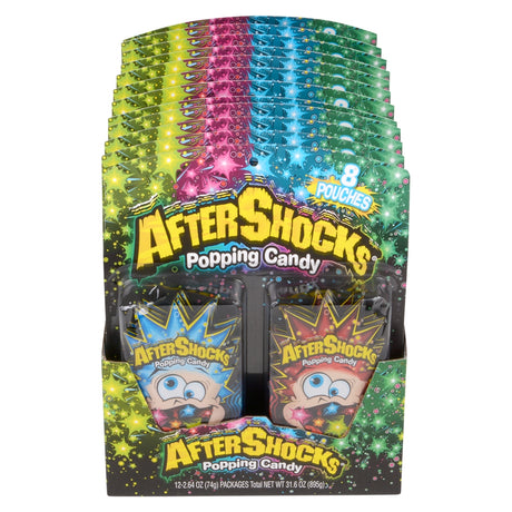Aftershocks Popping Candy Display (12 Pc)