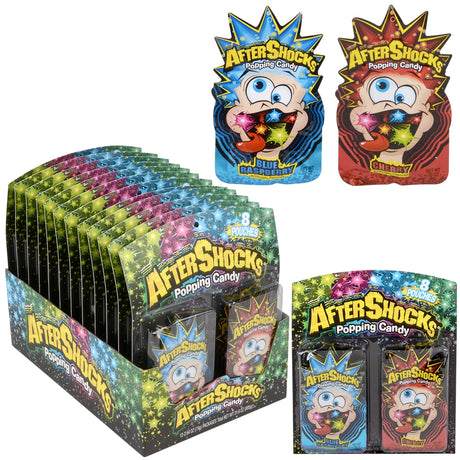 Aftershocks Popping Candy Display (12 Pc)