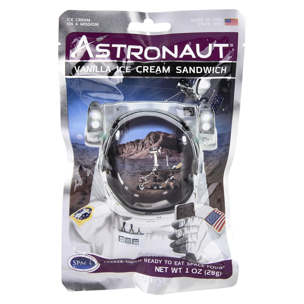 Astronaut Vanilla Ice Cream Sandwich