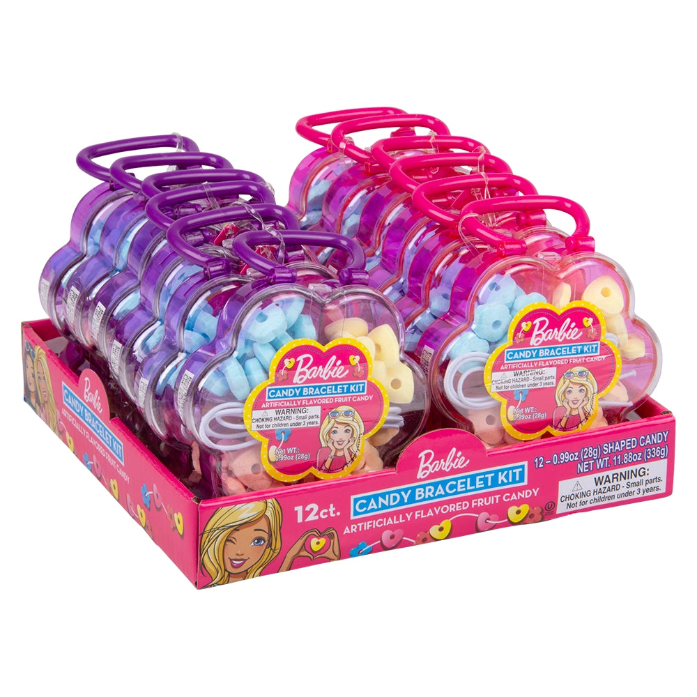 Barbie Candy Bracelet Kit (12 PC Display)