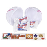 Big League Chew Baseball Gumballs Display