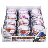 Big League Chew Baseball Gumballs Display
