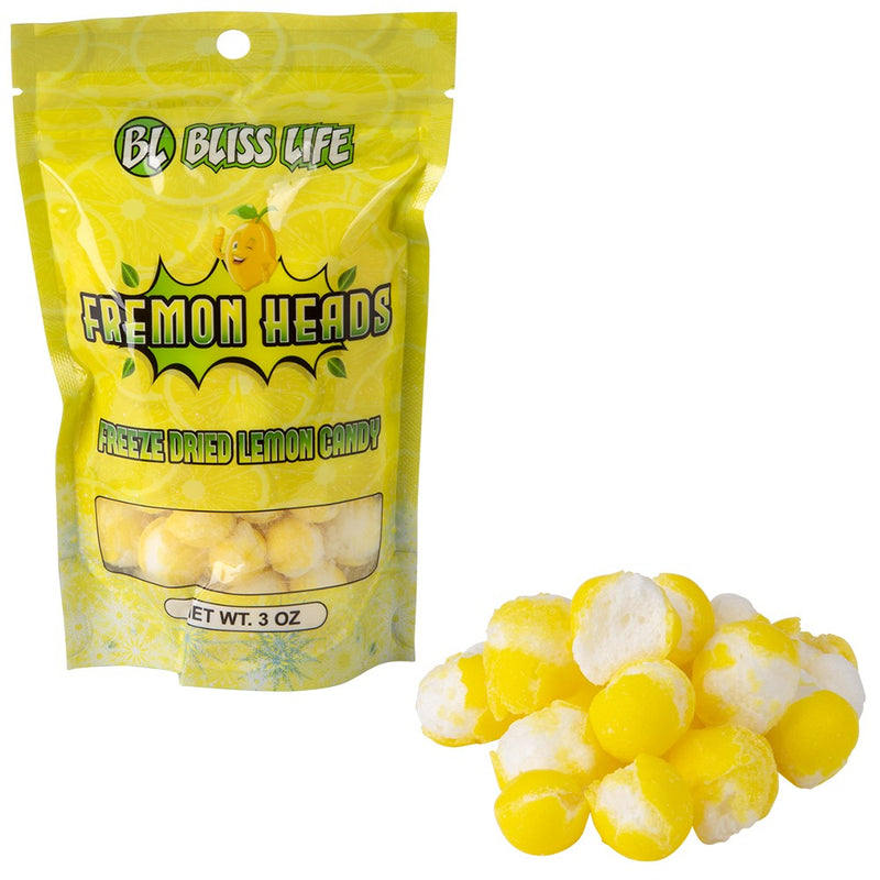Freeze Dried Lemon Candies 3oz