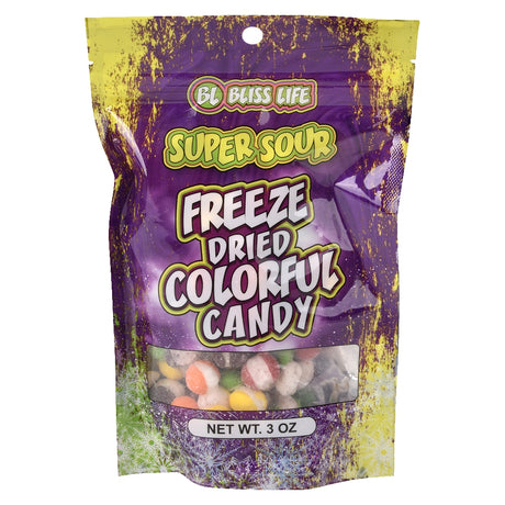 Freeze Dried Sour Rainbow Candy 3oz