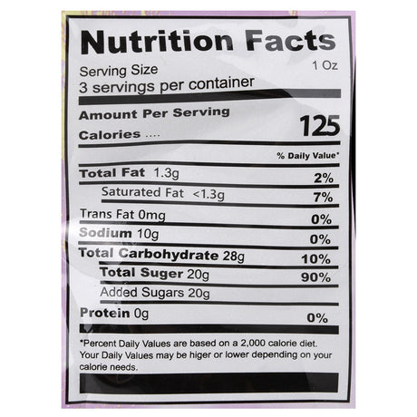 Freeze Dried Sour Rainbow Candy 3oz