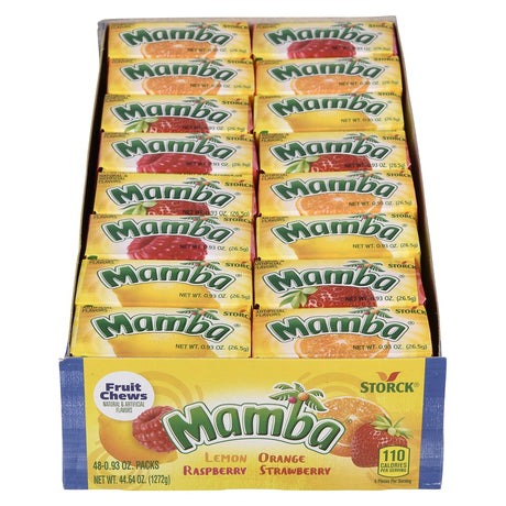 Mamba Fruit Chews 48ct