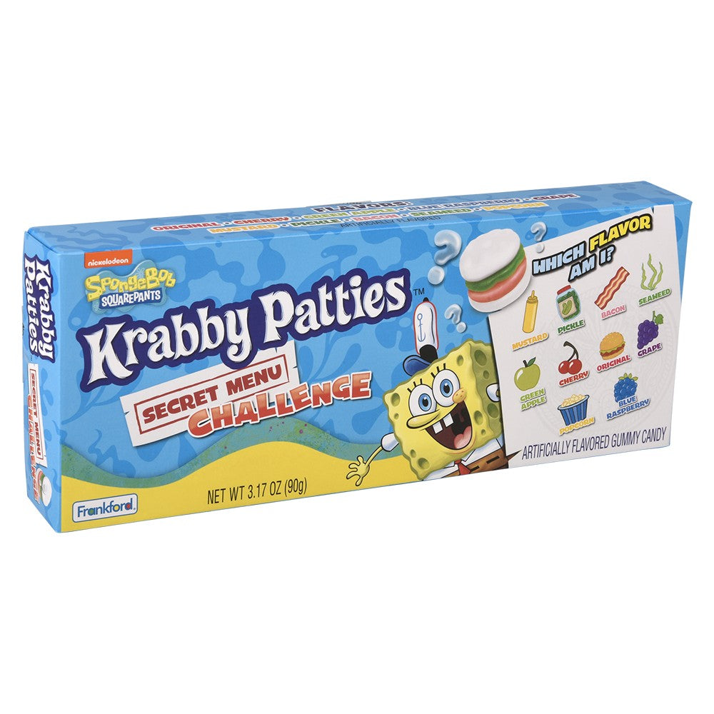 Krabby Patty Secret Menu Challenge Gummies (1 Box)