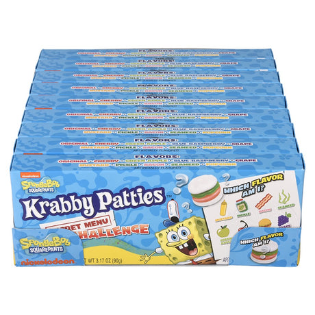 Krabby Patty Secret Menu Challenge Gummies (1 Box)