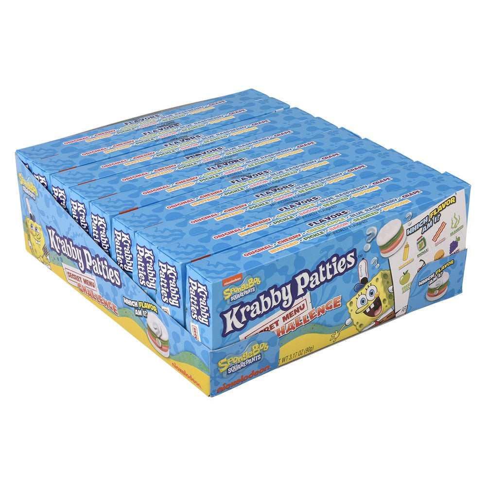 Krabby Patty Secret Menu Challenge Gummies (1 Box)