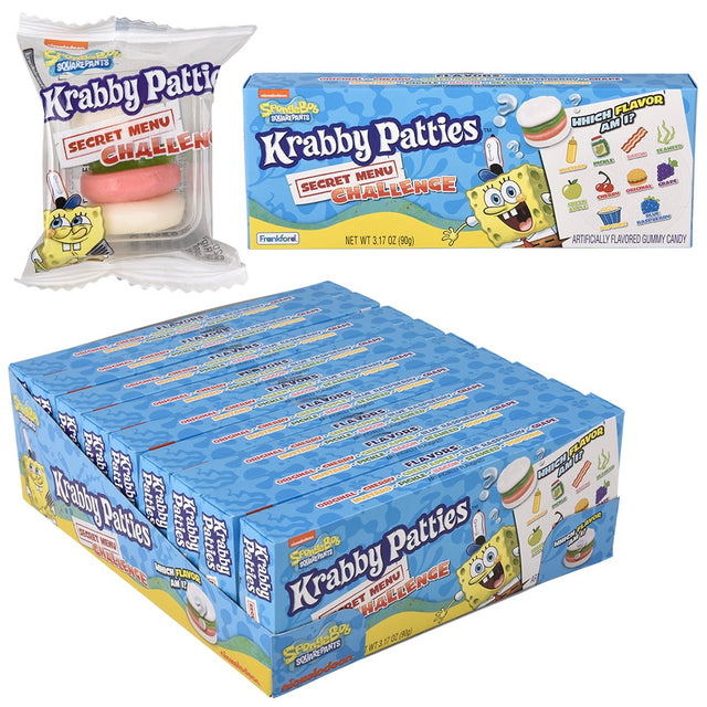 Krabby Patty Secret Menu Challenge Gummies (1 Box)