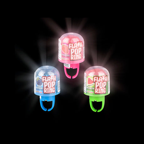 Flashing Pop Ring Candy Display (24 Pc)