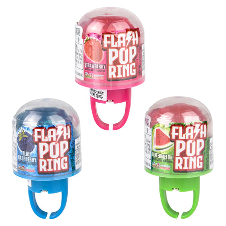Flashing Pop Ring Candy Display (24 Pc)