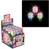 Flashing Pop Ring Candy Display (24 Pc)