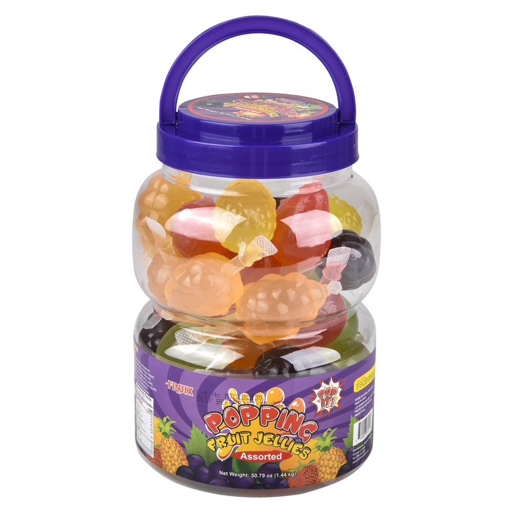 Popping Fruit Jellies (36 Pc Jar)