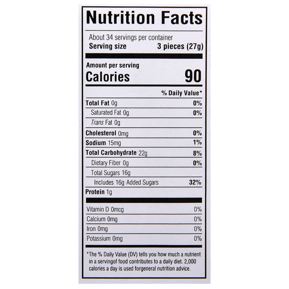 Gummy Hot Dogs 101ct (1 Bag)