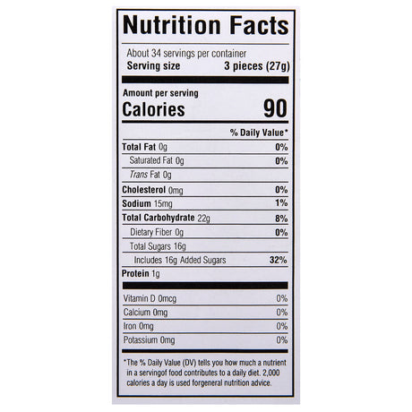 Gummy Hot Dogs 101ct (1 Bag)