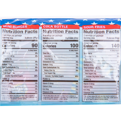 Gummi Lunch Bag Mega Mix (70 Ct)