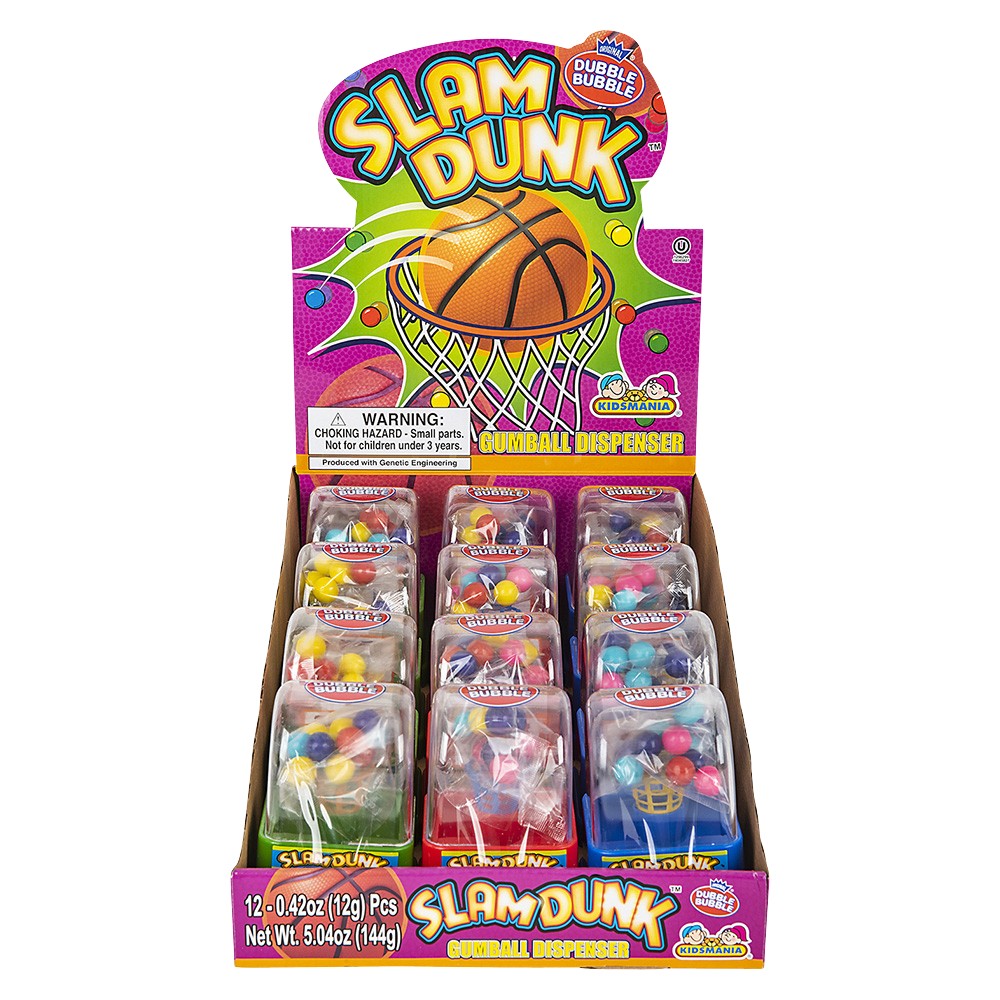 Basketball Gumball Dispenser (1 DZ)