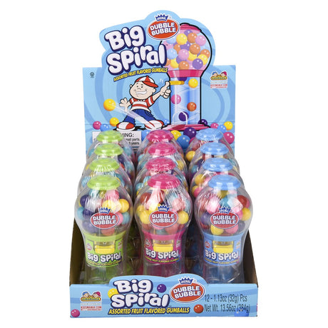 Gumball Dispenser Big Spiral 5"