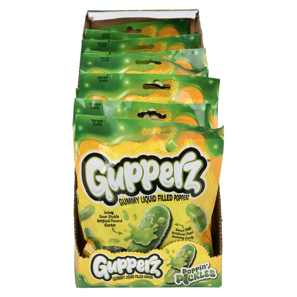 Pickle Popping Candy (12 Bag Display)
