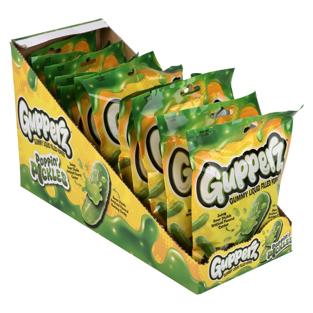 Pickle Popping Candy (12 Bag Display)