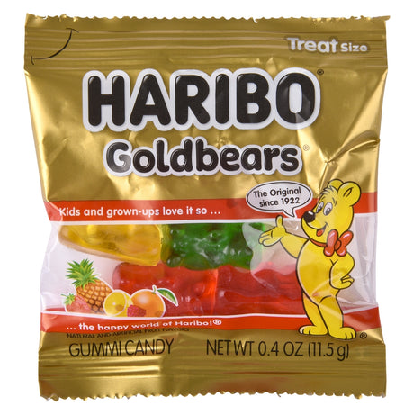 Gummy Bears Mini Gold (1 Bag)