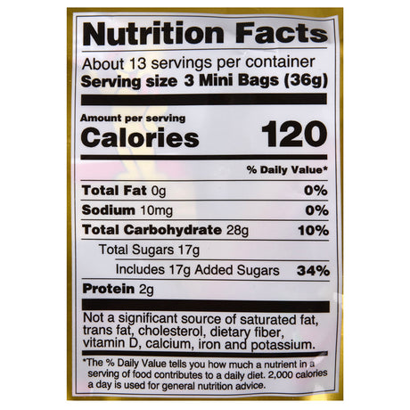 Gummy Bears Mini Gold (1 Bag)