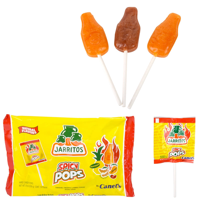 Spicy Lollipops Jarritos 19ct