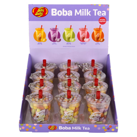 Boba Milk Tea Mini Cup Keychains (1 DIS)