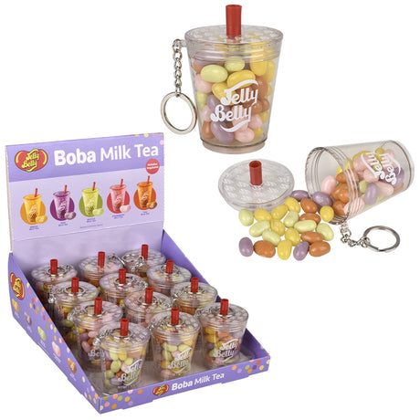 Boba Milk Tea Mini Cup Keychains (1 DIS)