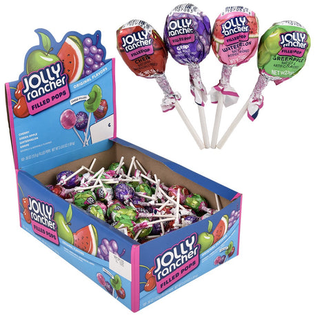 Jolly Rancher Fruit Chews Filled Lollipops (100 Pc Display)