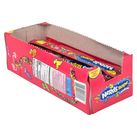 Nerds Rainbow Rope Candy (24 Ct Display)