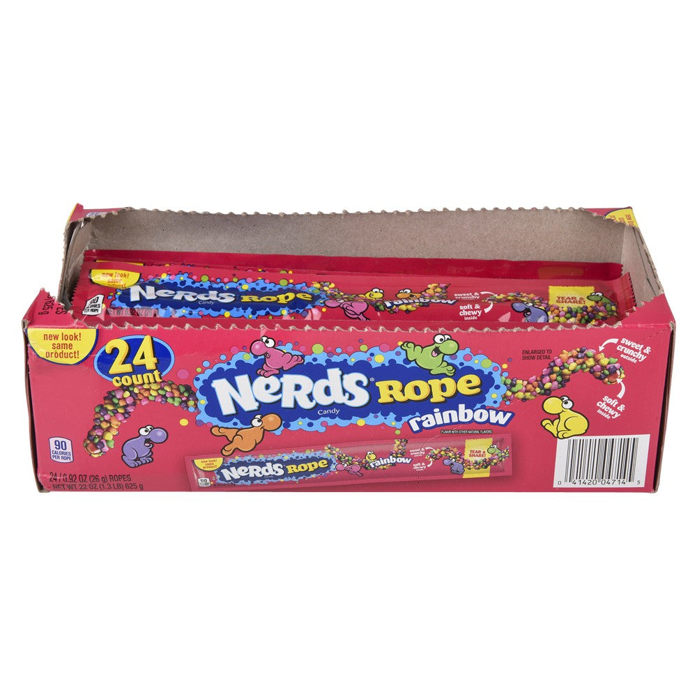 Nerds Rainbow Rope Candy (24 Ct Display)