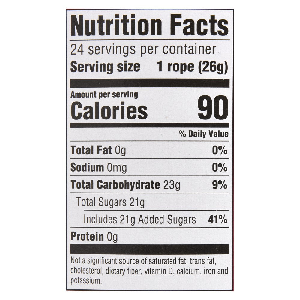 Nerds Rainbow Rope Candy (24 Ct Display)