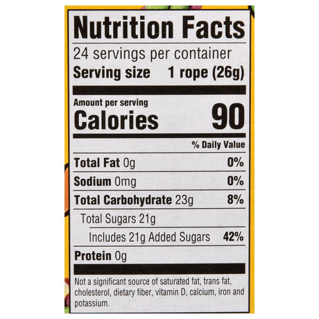 Nerds Tropical Rope Candy (24 Ct Display)