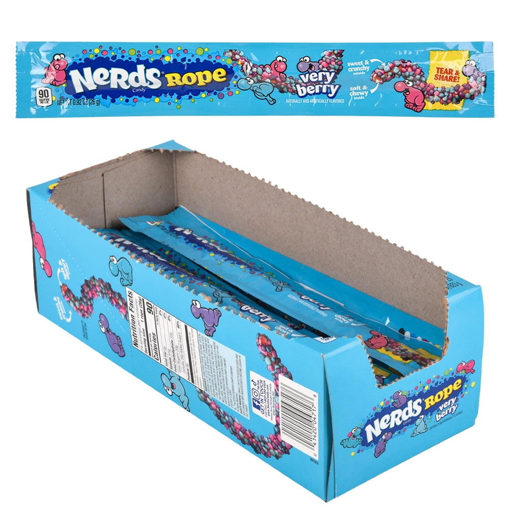 Nerds Rope Candy Very Berry 24ct (1 DSP)
